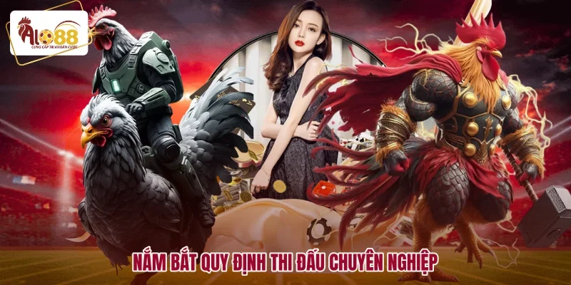 Luật Chơi Đá Gà Cựa Sắt Bất Bại Từ Các Sư Kê Lão Luyện 2 Nắm bắt quy định thi đấu chuyên nghiệp