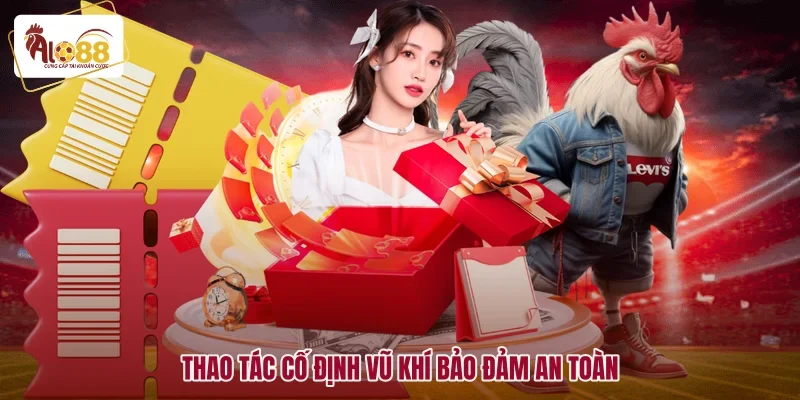 Đá Gà Nòi Cựa Sắt - Cách Chọn Lọc Chiến Kê Đòn Độc 3 Thao tác cố định vũ khí bảo đảm an toàn